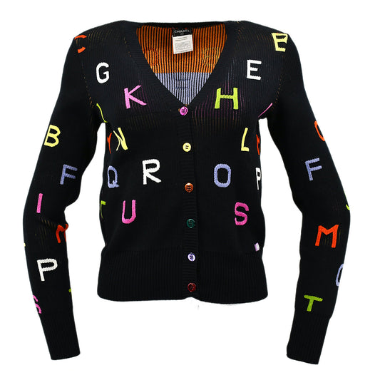 Luxury Chanel Cardigan Black 01A #36