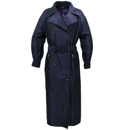 Luxury Chanel Coat Navy