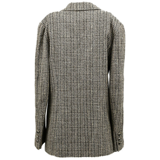 Luxury Chanel Single Breasted Jacket Beige 03P #42