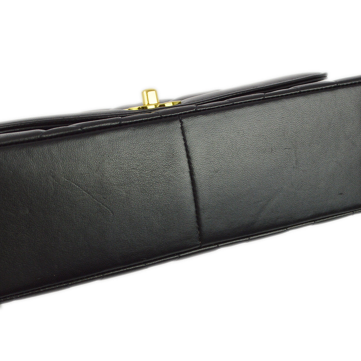 Luxury Chanel 1991-1994 Black Lambskin Medium Diana Shoulder Bag