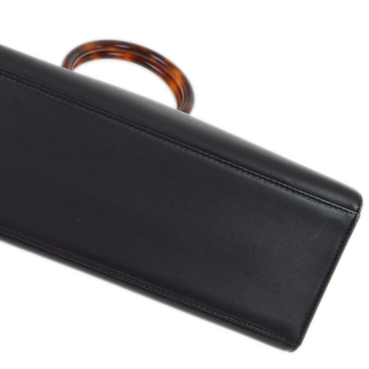 Luxury Chanel 1997-1999 Black Lambskin Handbag