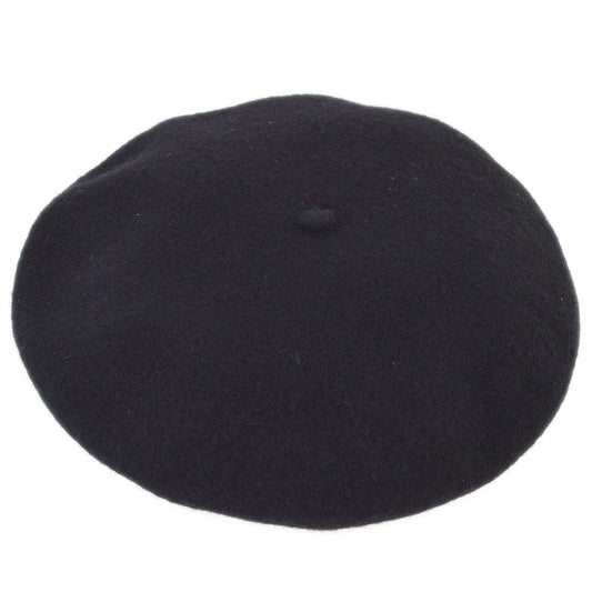 Luxury Chanel Black Hat Beret #57 Small New