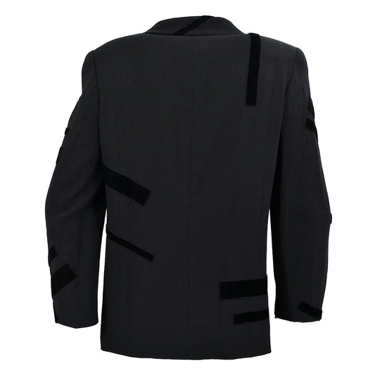Luxury Chanel Single Breasted Jacket Black 98A #40