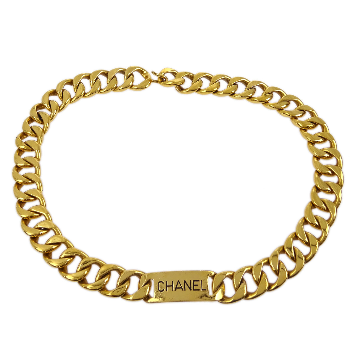 Luxury Chanel Gold Chain Belt Small New