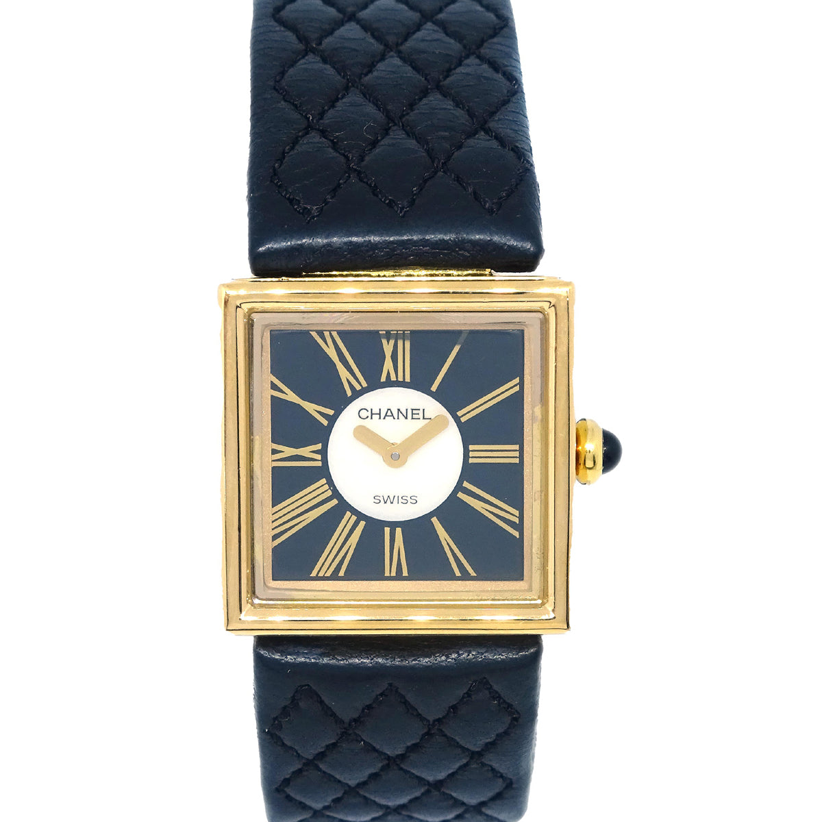 Luxury Chanel Mademoiselle Watch 18KYG
