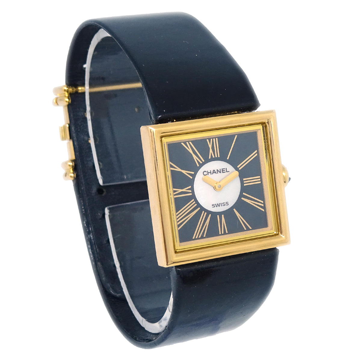Luxury Chanel Mademoiselle Watch 18KYG