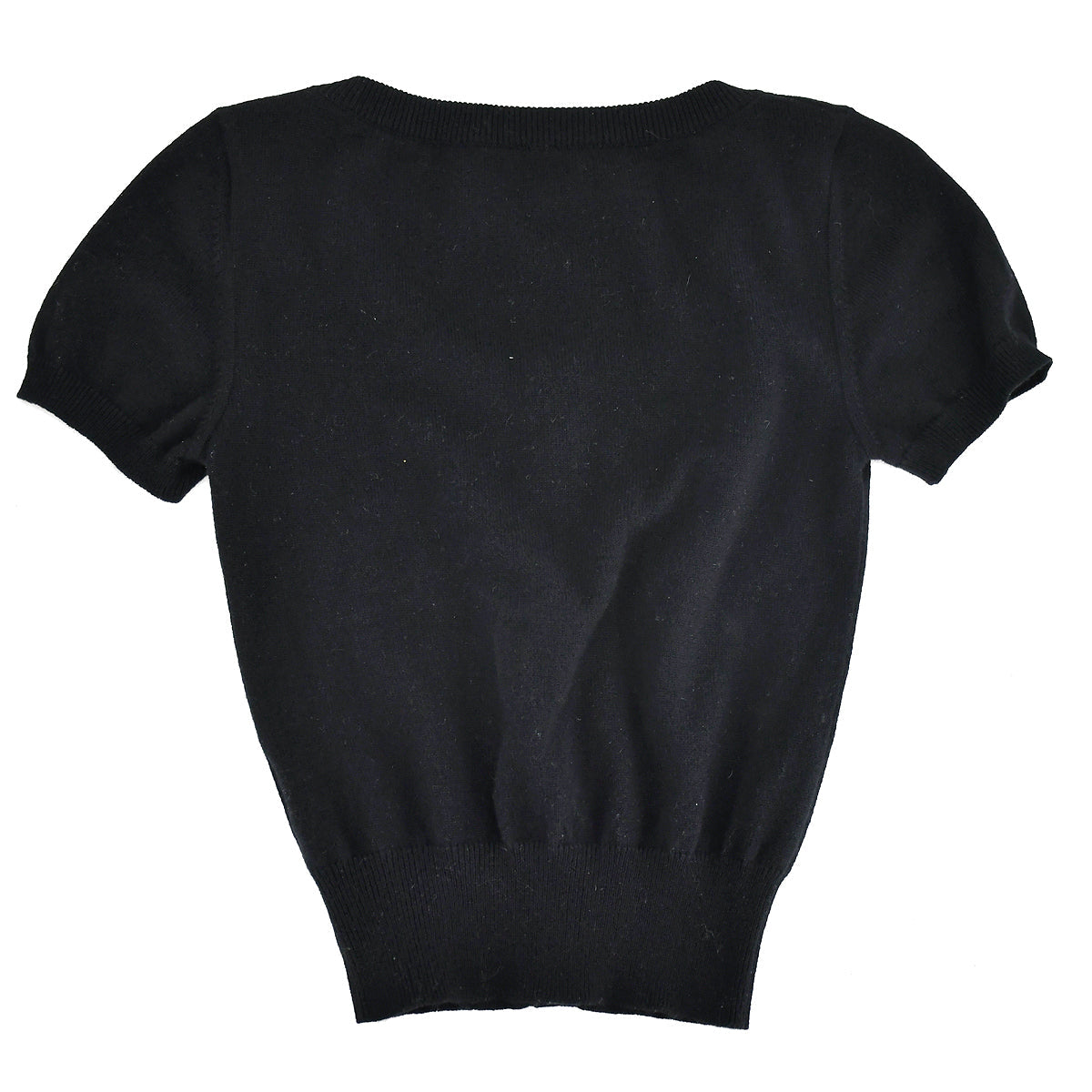 Luxury Chanel Cardigan Black 95A #34
