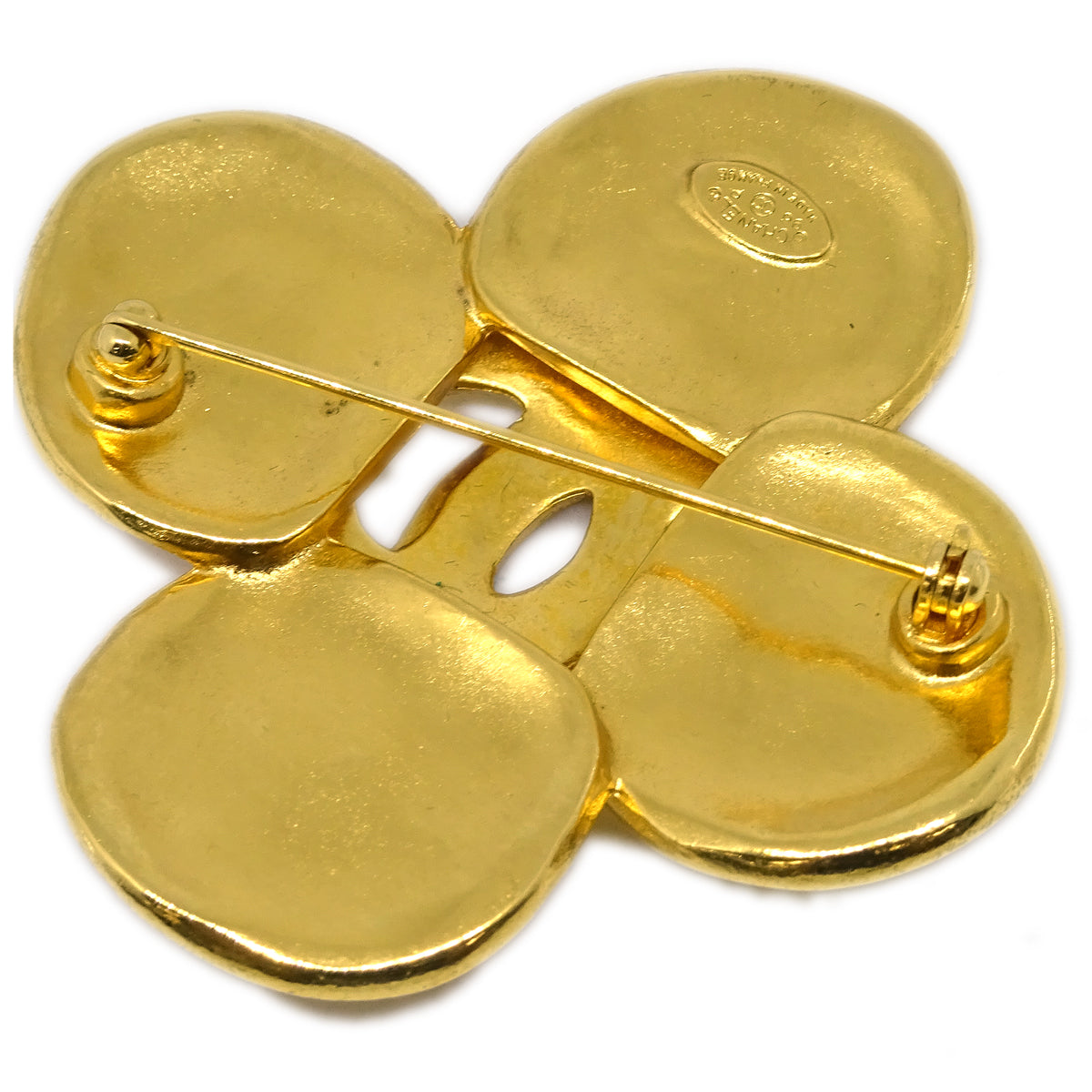 Luxury Chanel Brooch Pin Gold 96P