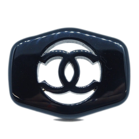 Luxury Chanel Brooch Pin Black 97P