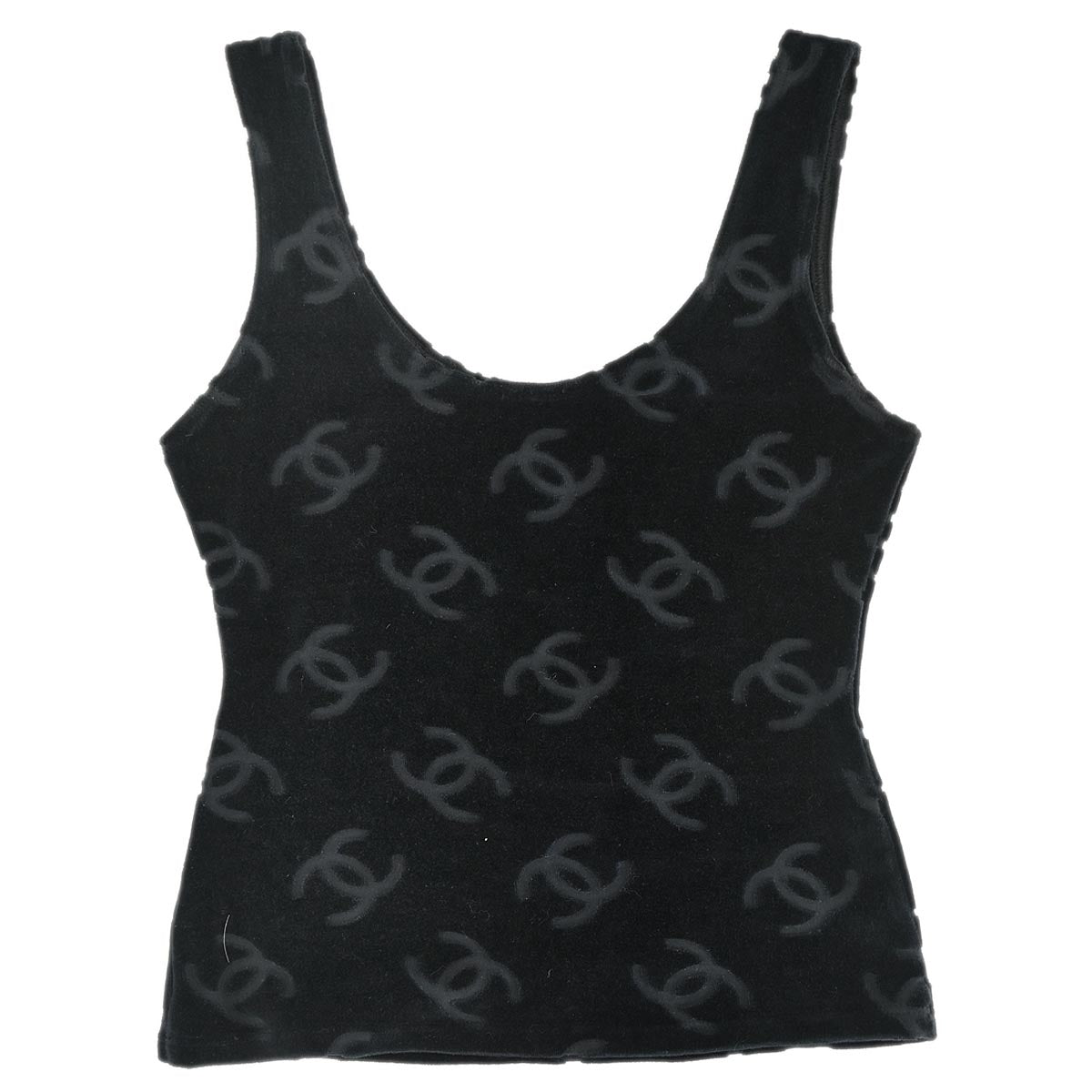 Luxury Chanel Sleeveless Top Black #38