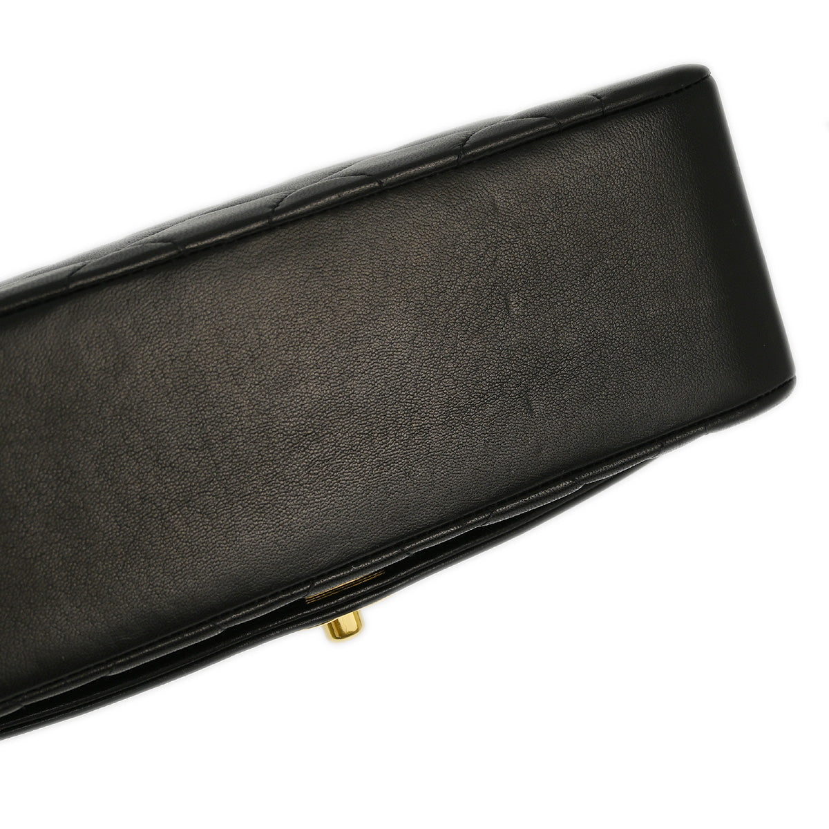 Luxury Chanel 1994-1996 Black Lambskin Small Diana Shoulder Bag
