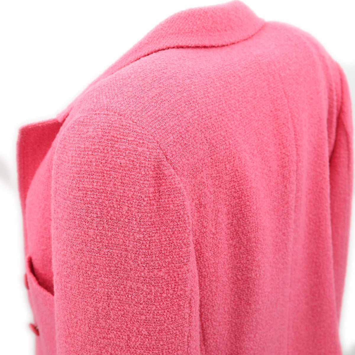 Luxury Chanel Setup Suit Jacket Dress Pink 96P #36