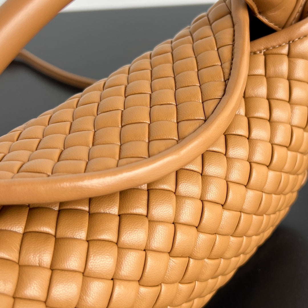 Luxury Bottega Veneta BV Small Cobble Top Handle 23cm Gold Lambskin