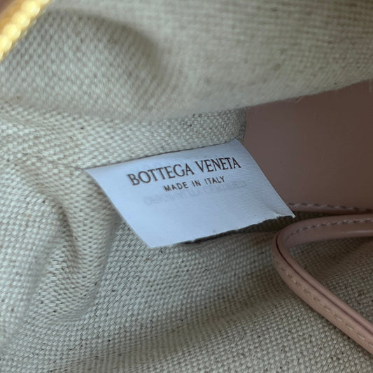 Luxury Bottega Veneta BV Loop Top Handle 19cm Pastel Pink Lambskin