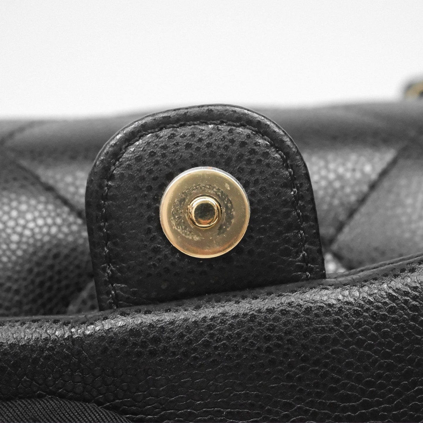 Chanel Small Duma Backpack Caviar Black Gold Hardware