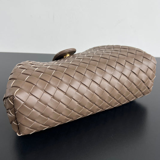 Luxury Bottega Veneta BV Lauren 1980 31.5cm Dark Beige Lambskin
