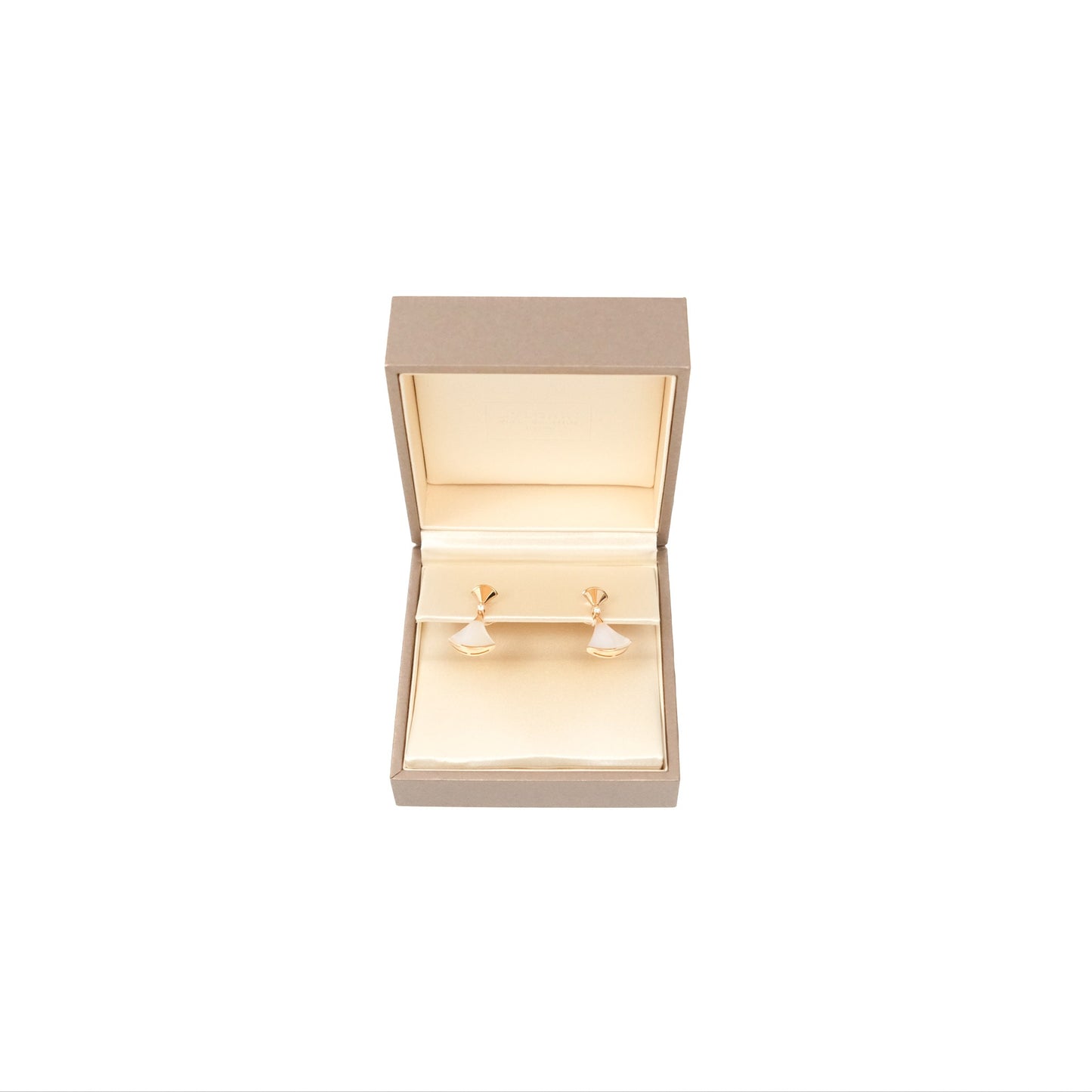 Bvlgari Divas' Dream 18K Rose Gold Mother of Pearl Diamond Earrings