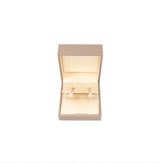 Bvlgari Divas' Dream 18K Rose Gold Mother of Pearl Diamond Earrings