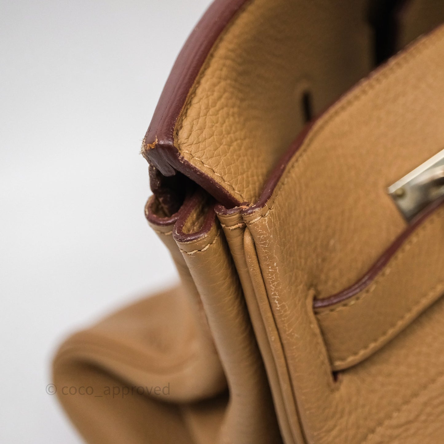 Hermès Birkin JPG Shoulder Bag 42 Tabac Camel 24 Palladium Hardware