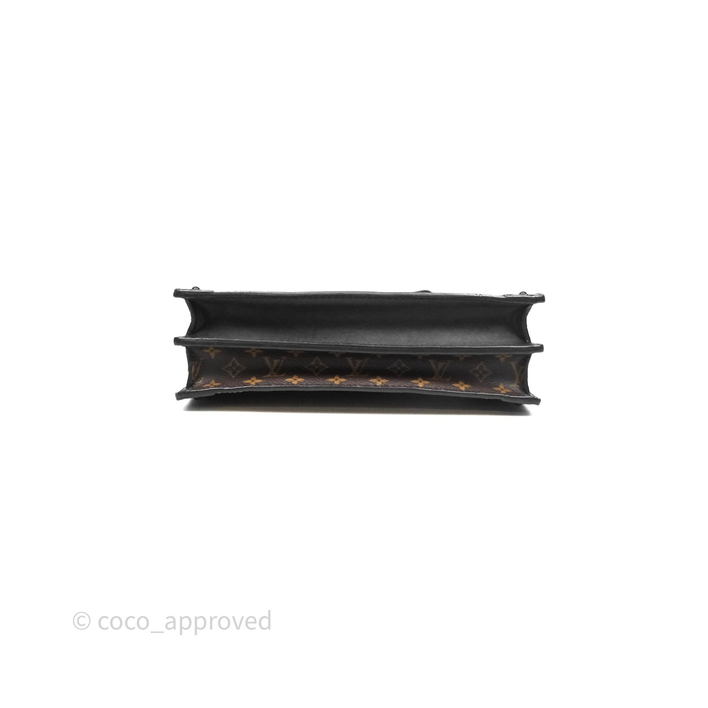 Louis Vuitton Monogram Reverse Trunk Clutch Bag