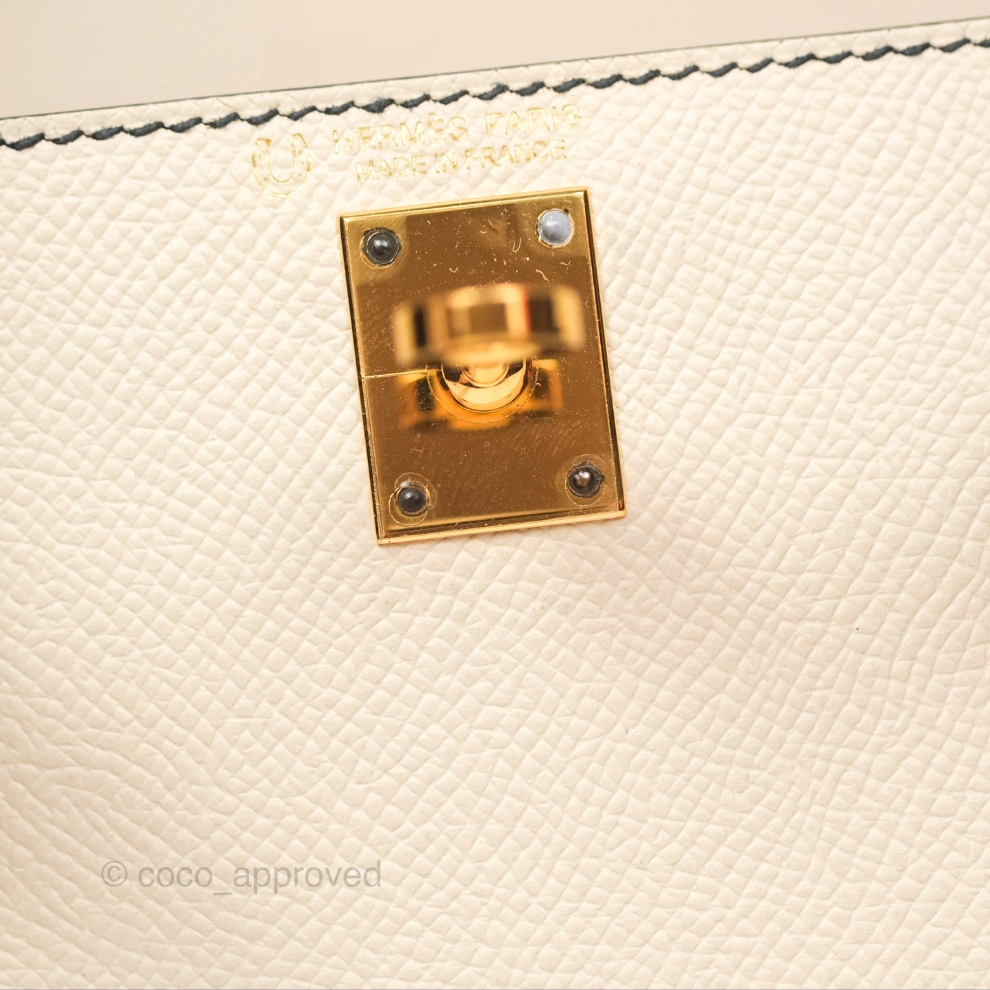 Hermès Mini Kelly II HSS Epsom Gold Hardware