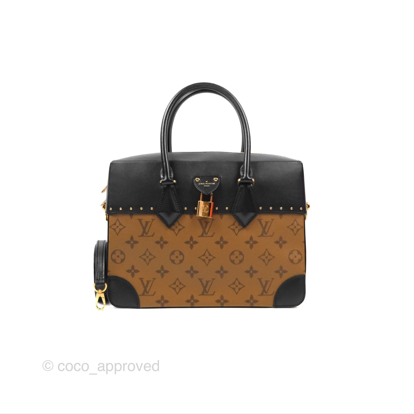 Louis Vuitton City Malle MM Reversed Monogram Black