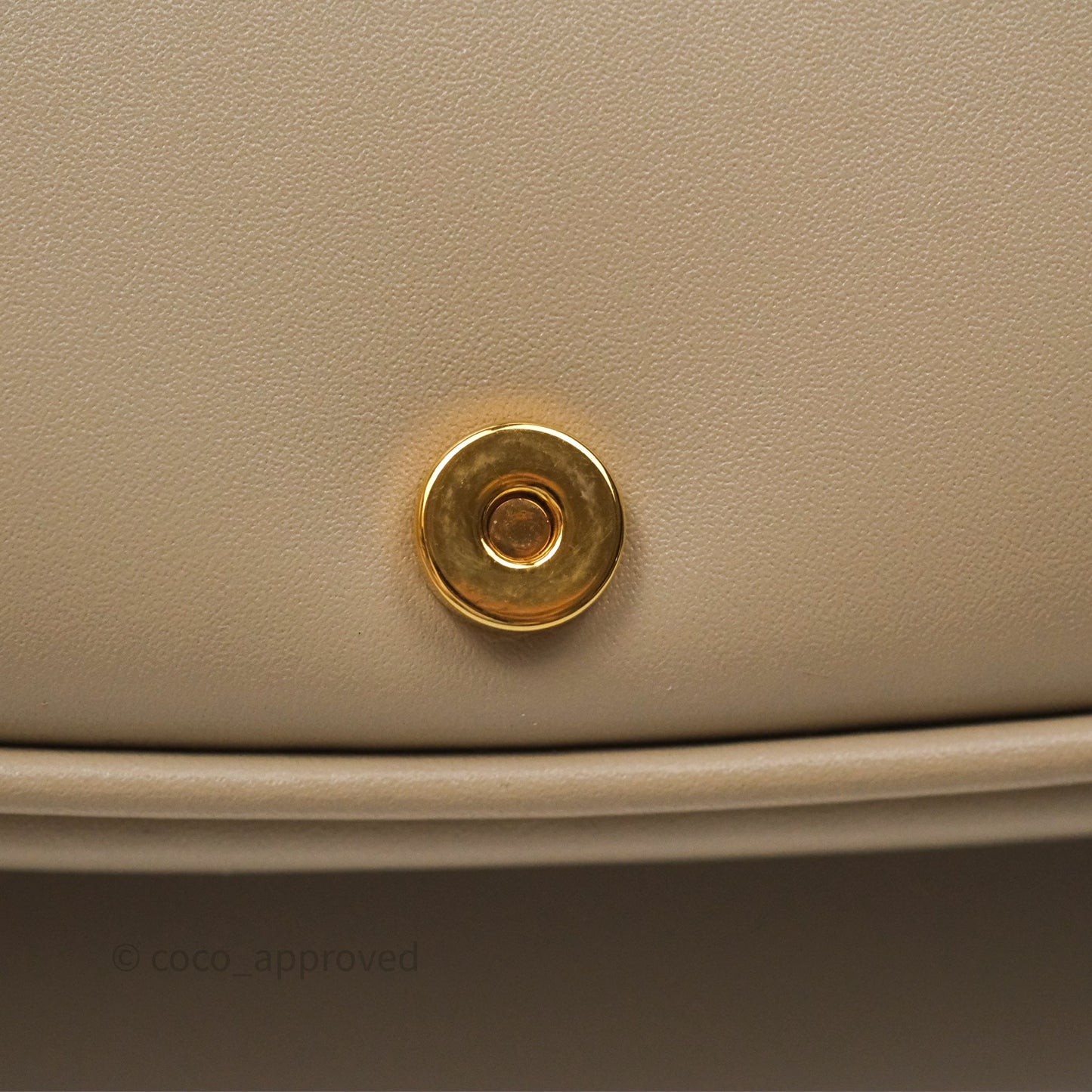 Christian Dior Bobby East-West Bag Calfskin Sand-Colored