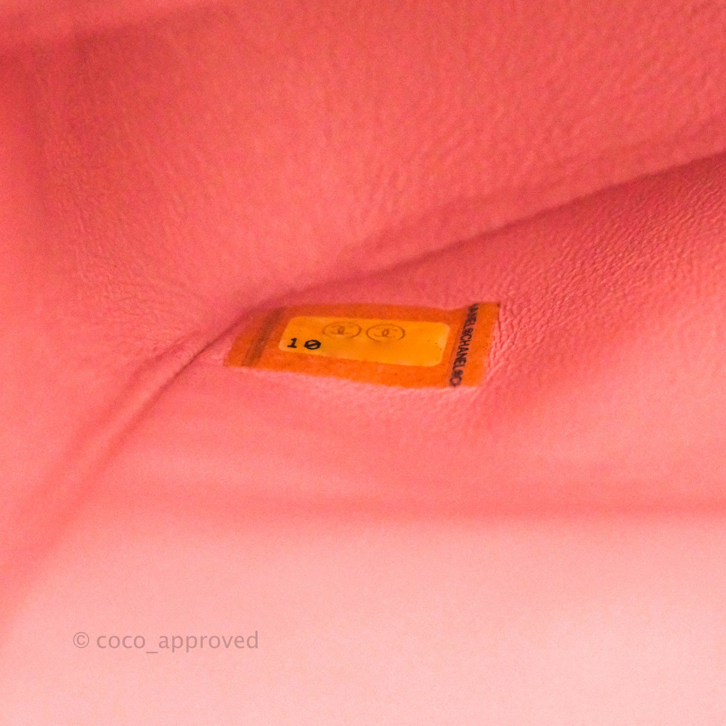Chanel Quilted M/L Medium Double Flap Pink Caviar Silver Hardware