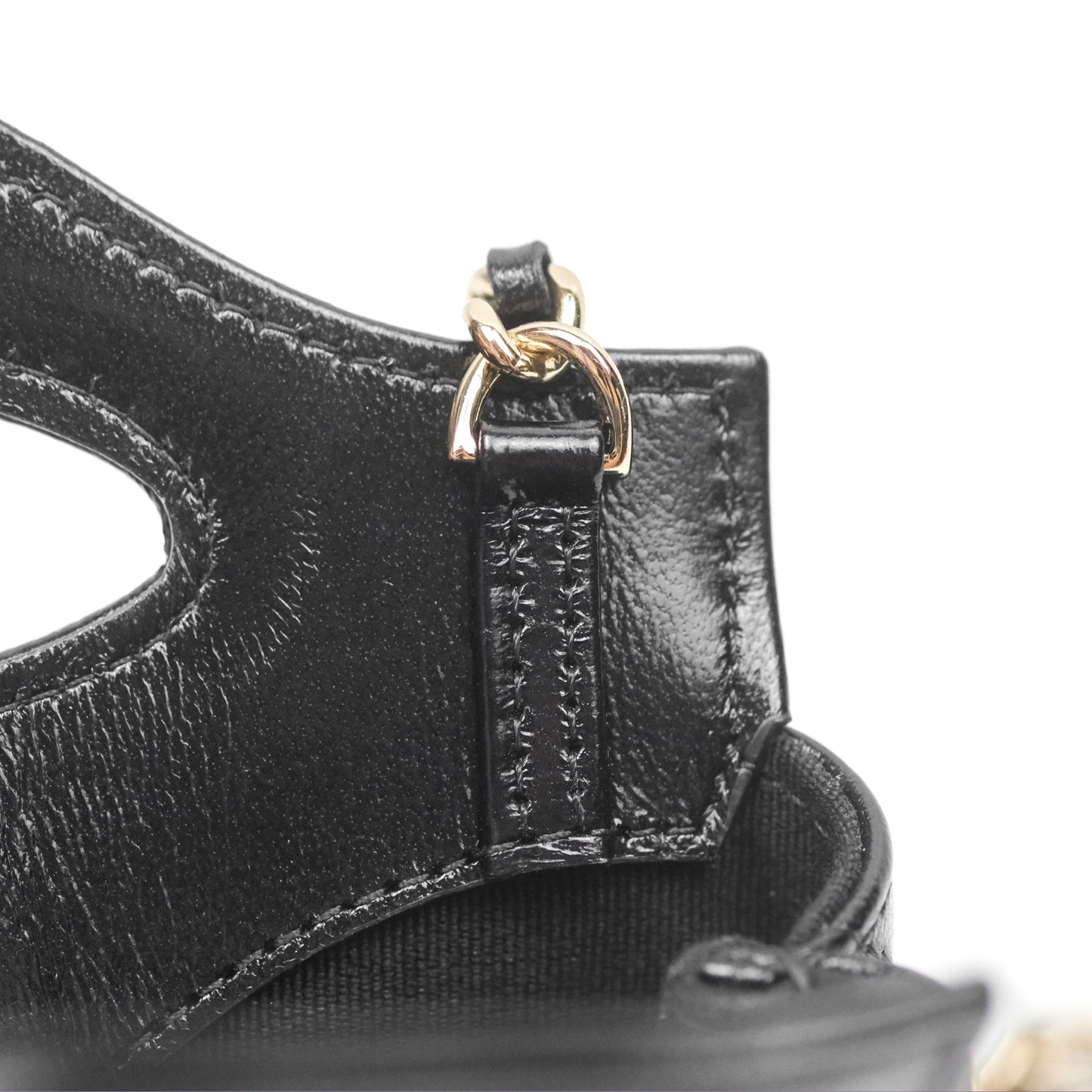 Chanel Micro 31 Black Shiny Calfskin Gold Hardware