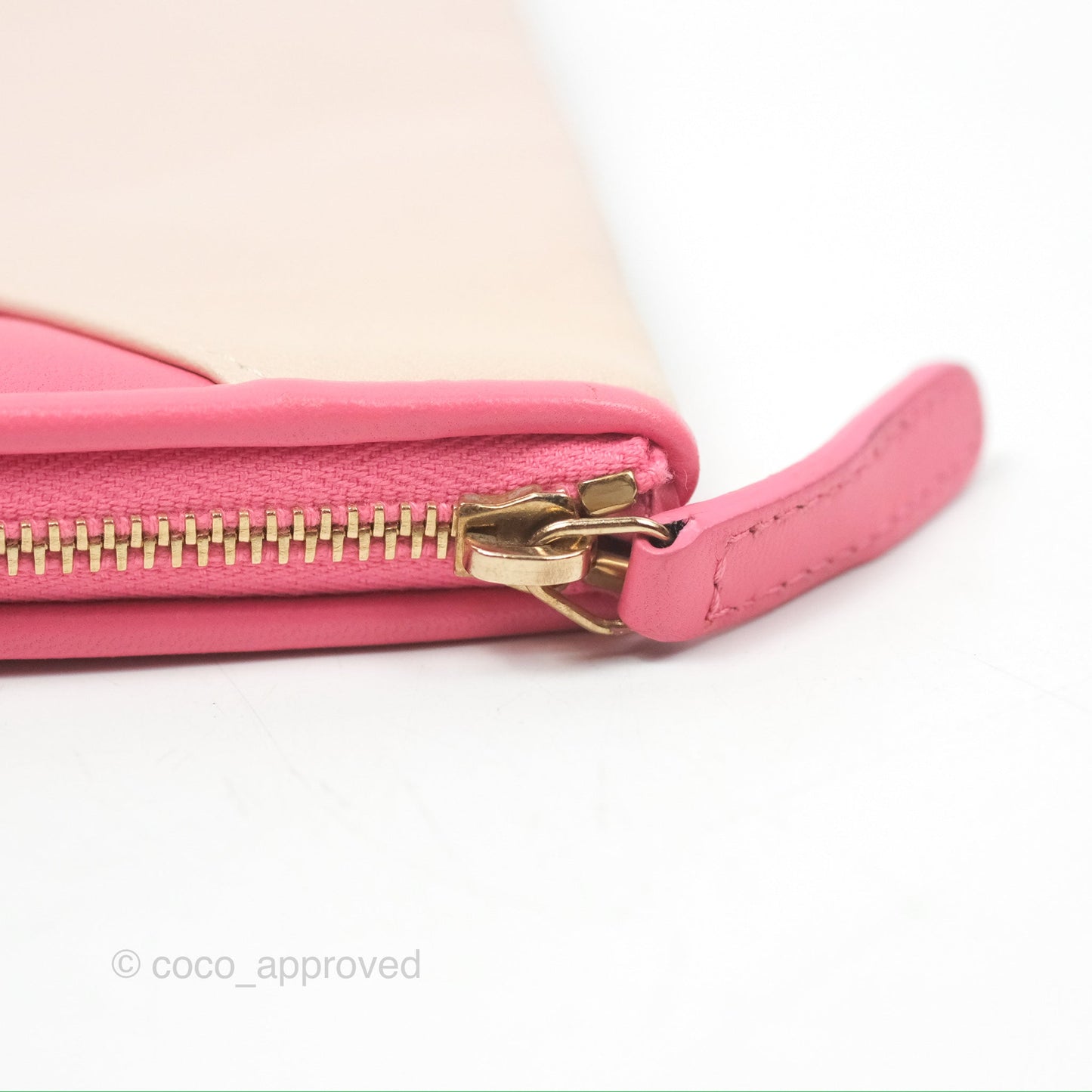 Chanel Cosmetic Case Clutch Patchwork Lambskin Gold Hardware