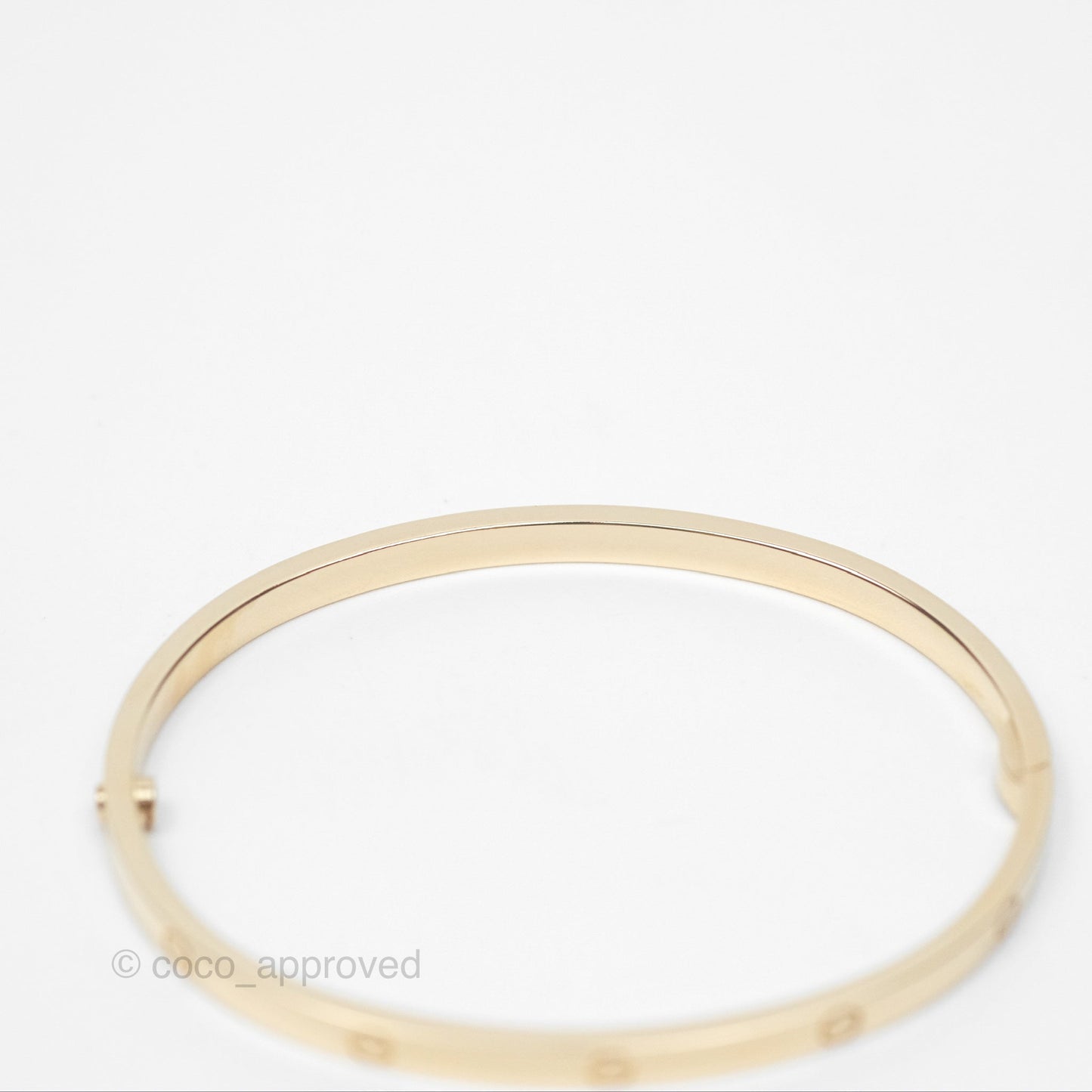 Cartier Small Love Bracelet Yellow Gold
