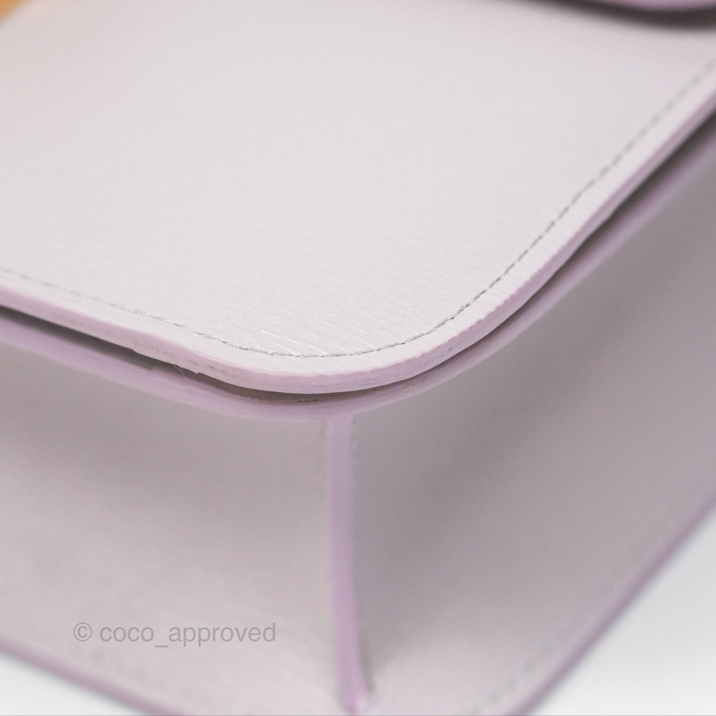 Celine Teen Classic Box Flap Lavender Grey Liege Calfskin