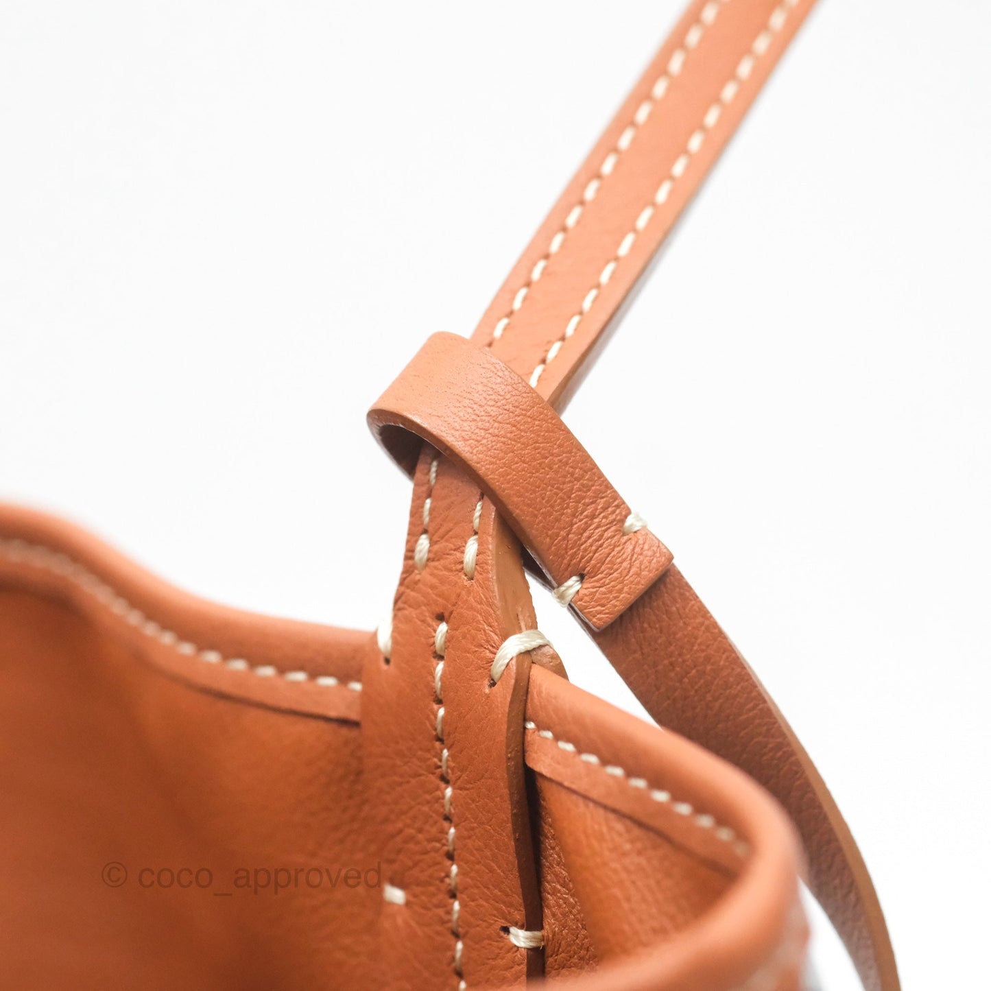 Goyard Anjou Mini Bag Goyardine Canvas Black/ Tan