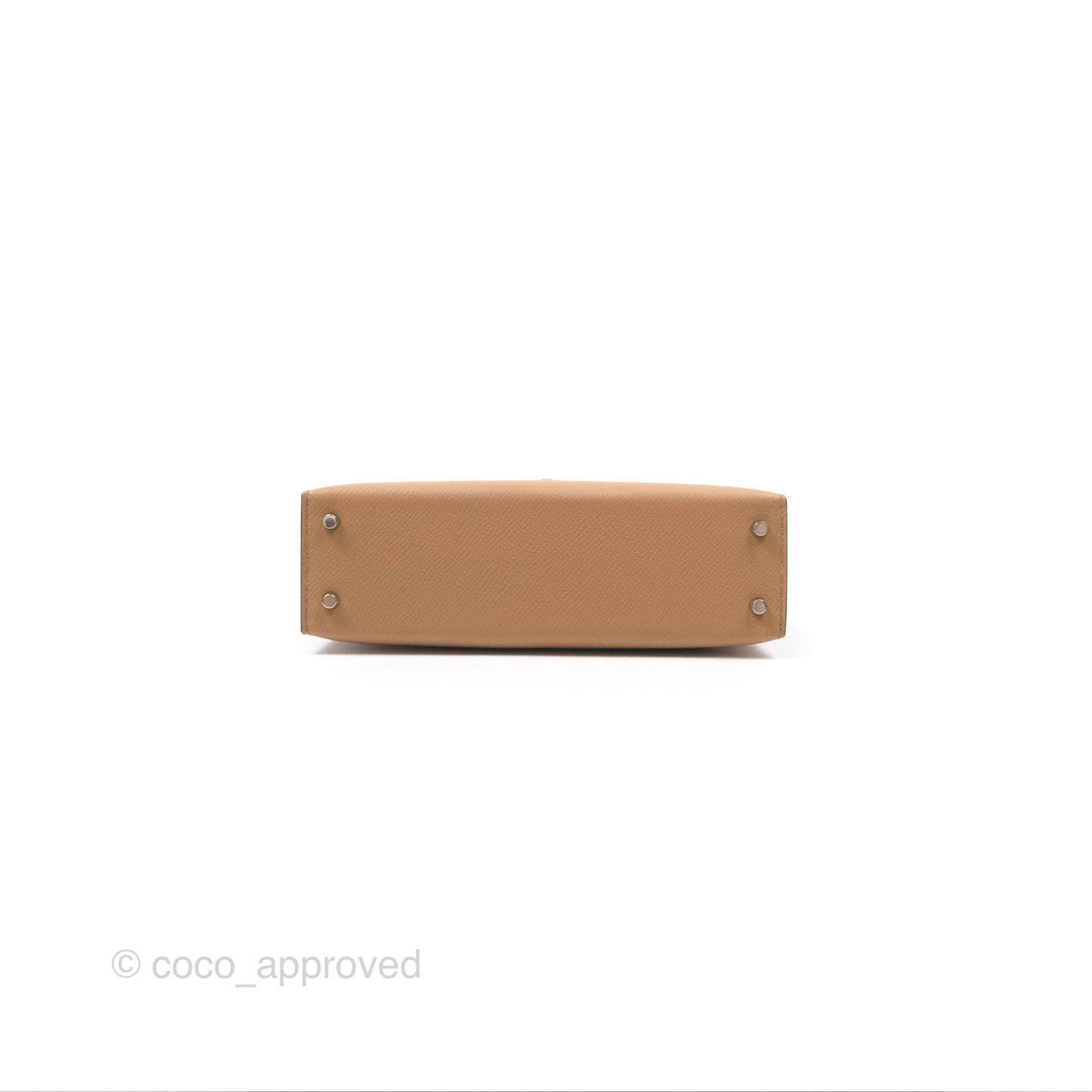 Hermès Mini Kelly II Chai 0M Epsom Palladium Hardware