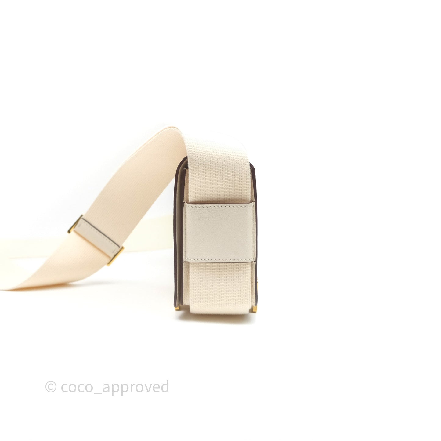 Hermès Geta Bag Nata I2 Chevre Mysore Gold Hardware