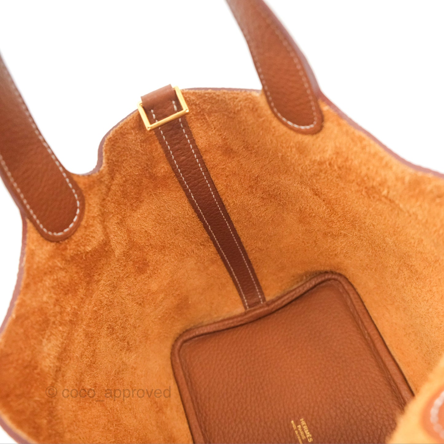 Hermès Picotin Lock 18 Gold Clemence Gold Hardware