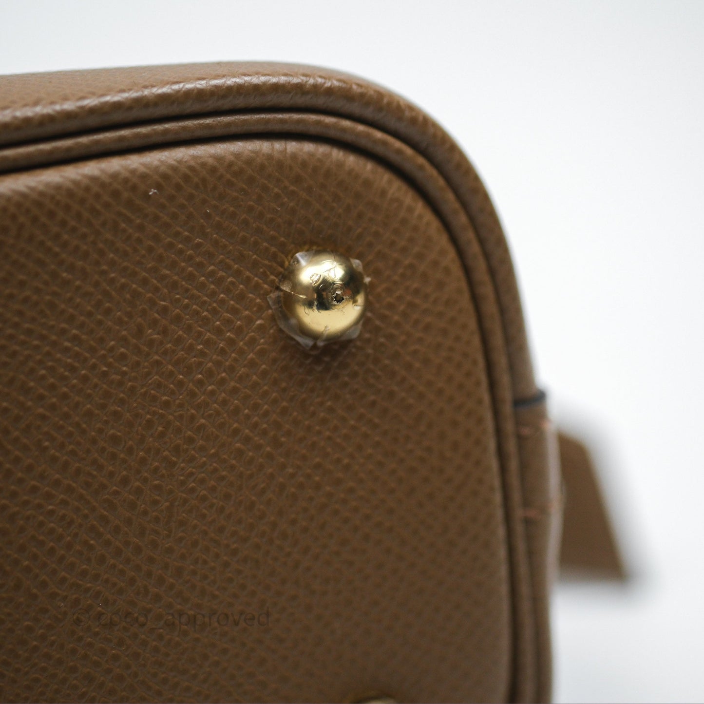 Hermès Bolide 25 Alezan 3G Epsom Gold Hardware