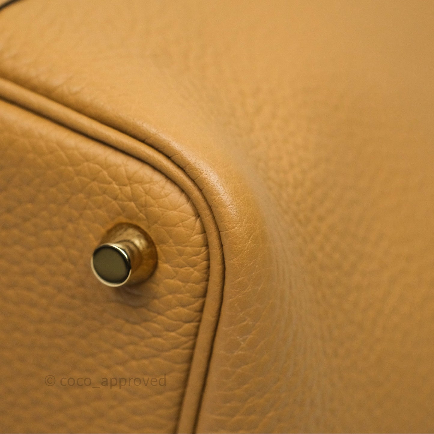 Hermès Picotin Lock 18 Biscuit 48 Clemence Gold Hardware