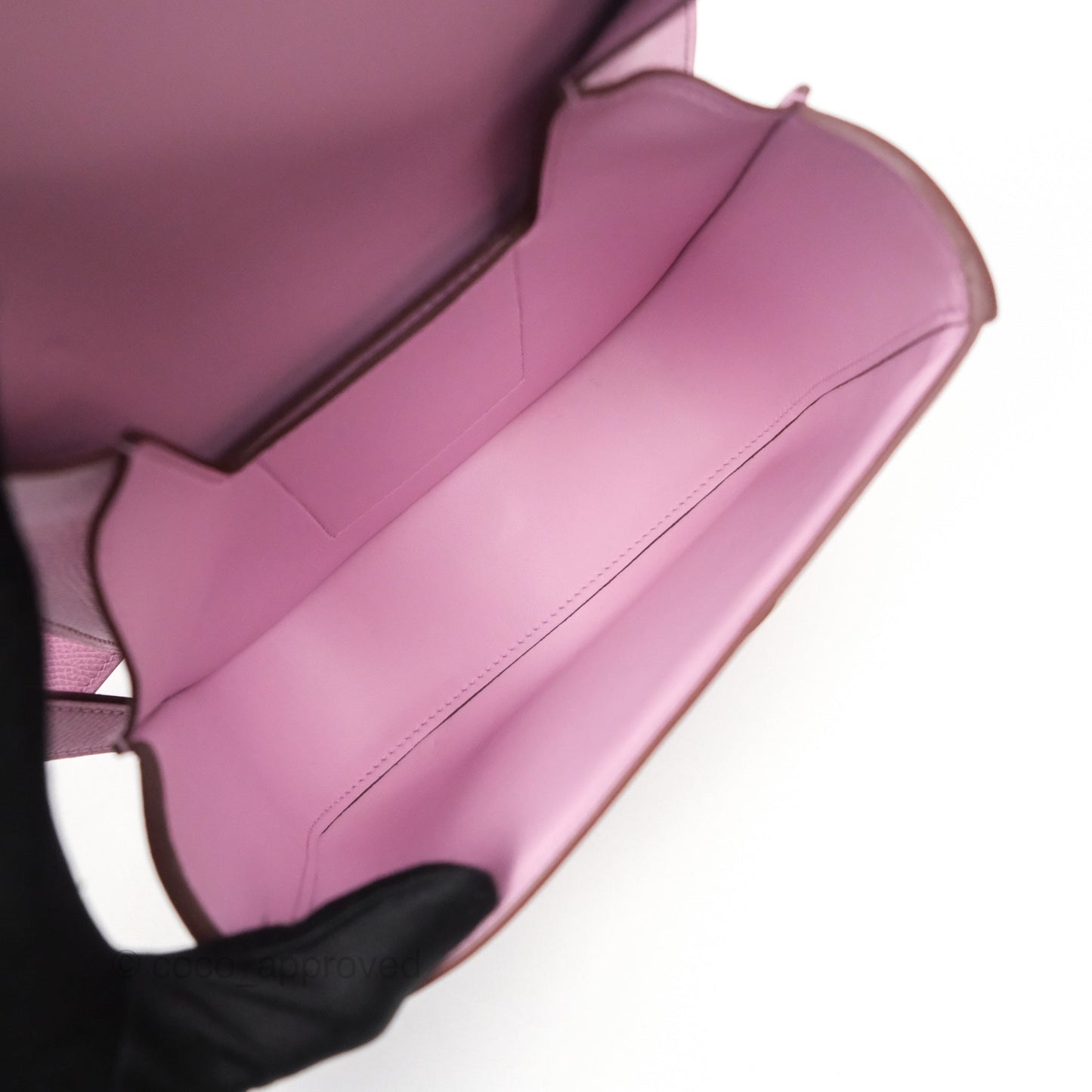 Hermès Della Cavalleria Mini Bag Mauve Sylvestre X9 Epsom Palladium Hardware