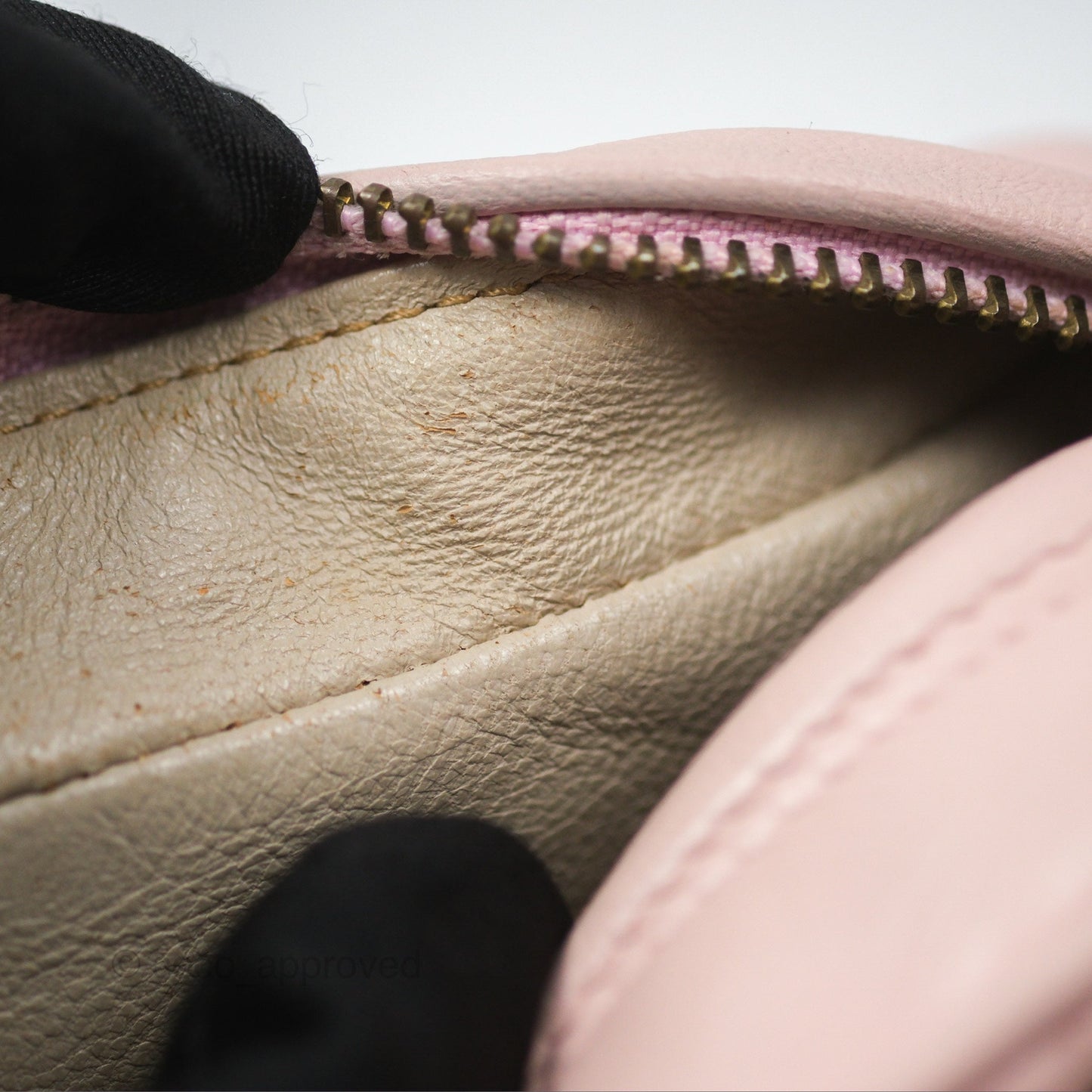 Chanel Vintage Camera Bag Pink Lambskin Gold Hardware