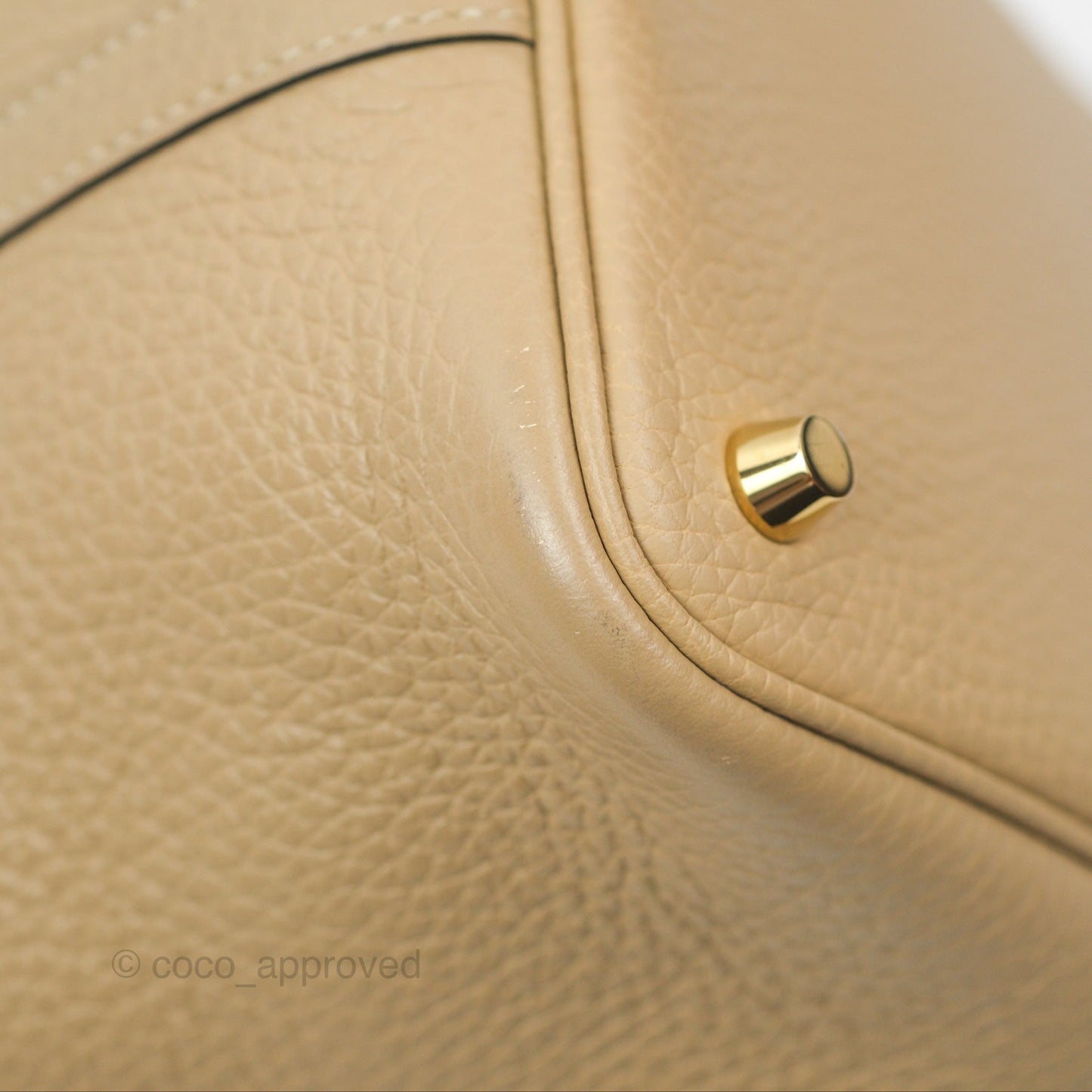 Hermès Picotin 18 Trench Clemence Gold Hardware