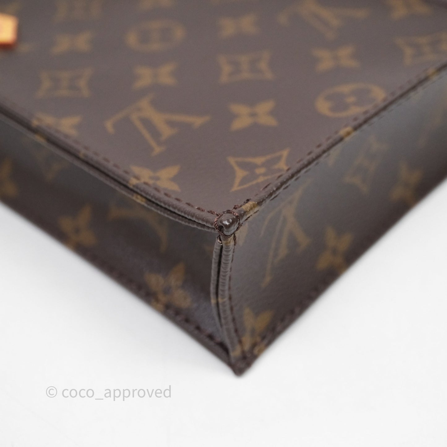 Louis Vuitton Petit Sac Plat Bag Monogram Canvas