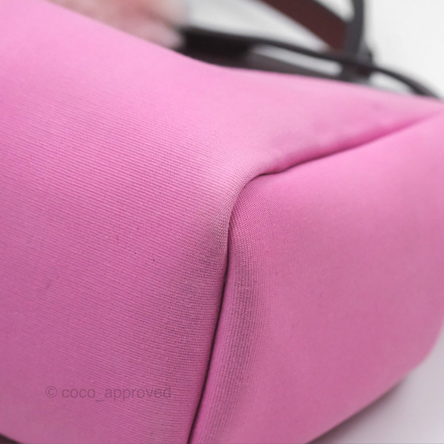 Hermès Herbag Zip 31 Retourne Rose Bubblegum L4/ Rubis B5 Canvas Palladium Hardware