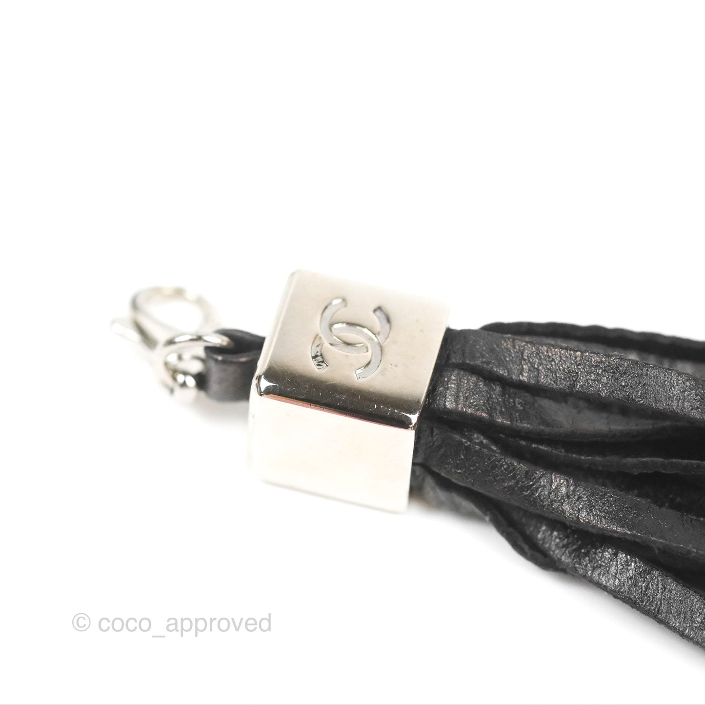 Chanel Mini Reversible Mini Sac Cordon Black/Peach Lambskin/Satin