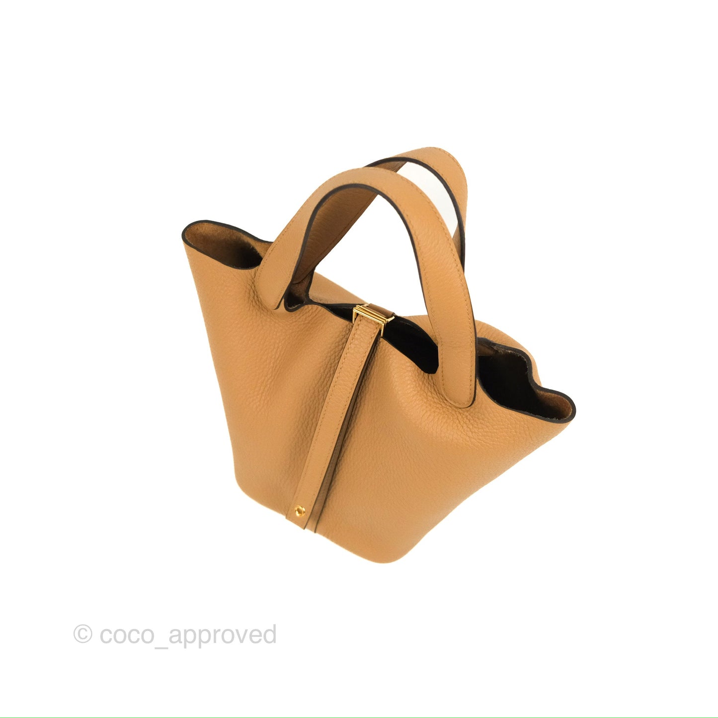 Hermès Picotin Lock 18 Chai 0M Taurillon Clemence Gold Hardware With Twilly