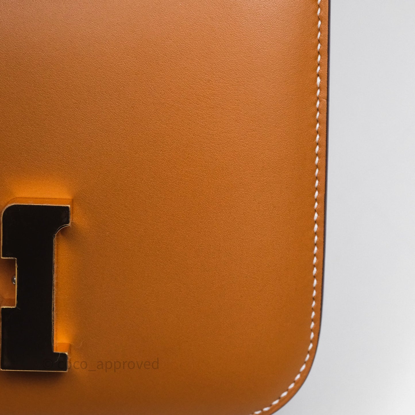 Hermès Constance Mini 18cm Naturel-Sablé 21 Butler Gold Hardware