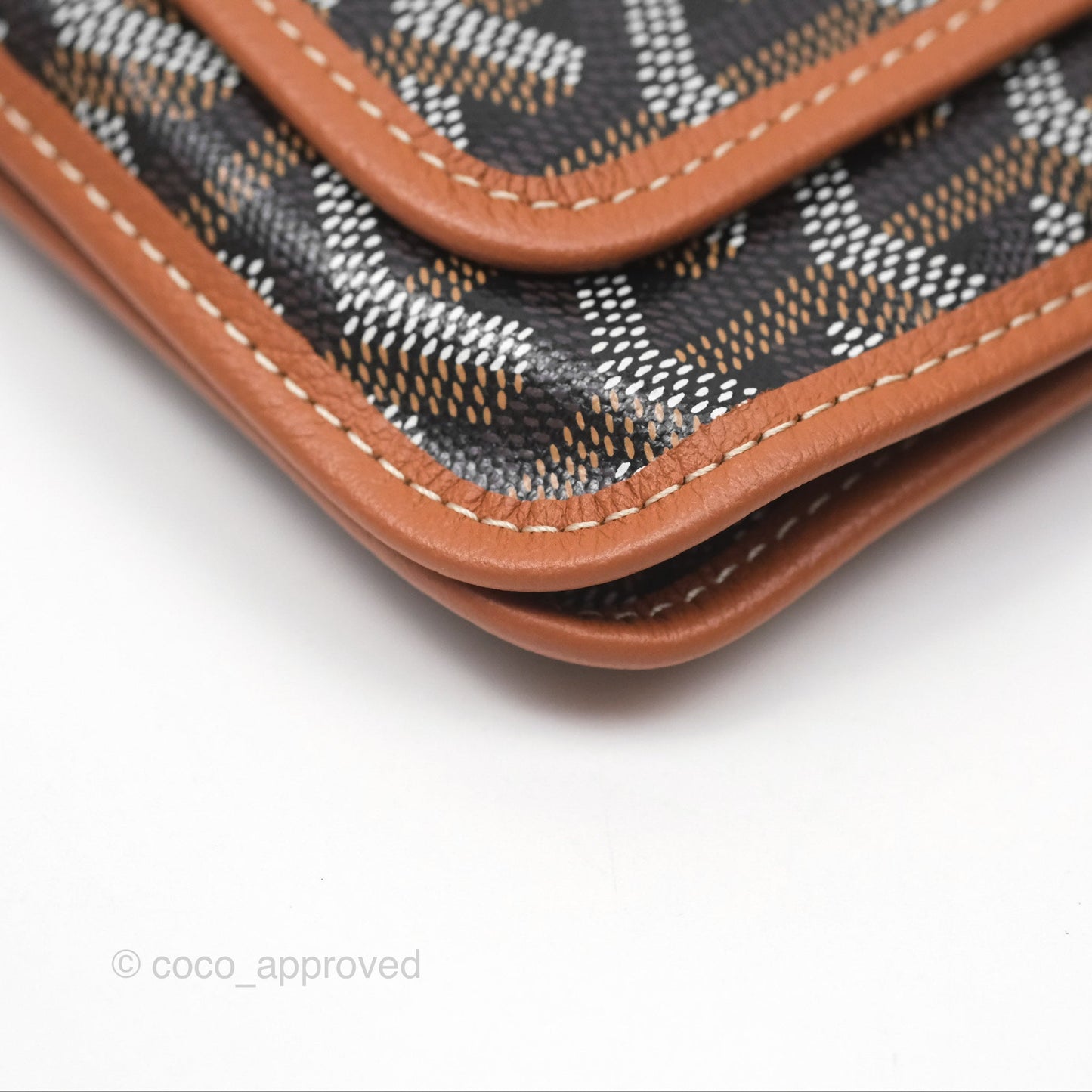 Goyard Plumet Pocket Wallet Tan