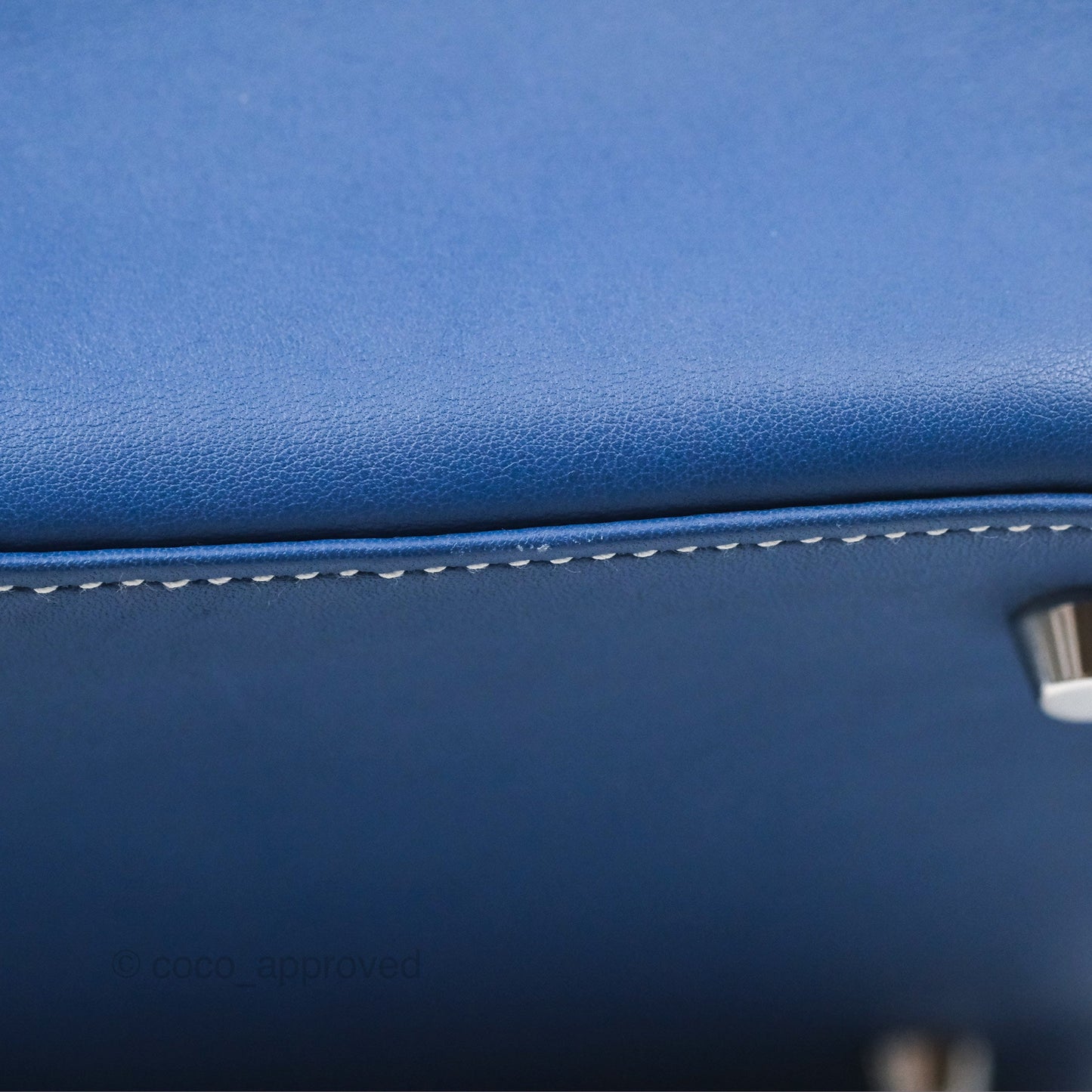 Hermès ToolBox 20 Bleu Agate R2 Swift Palladium Hardware