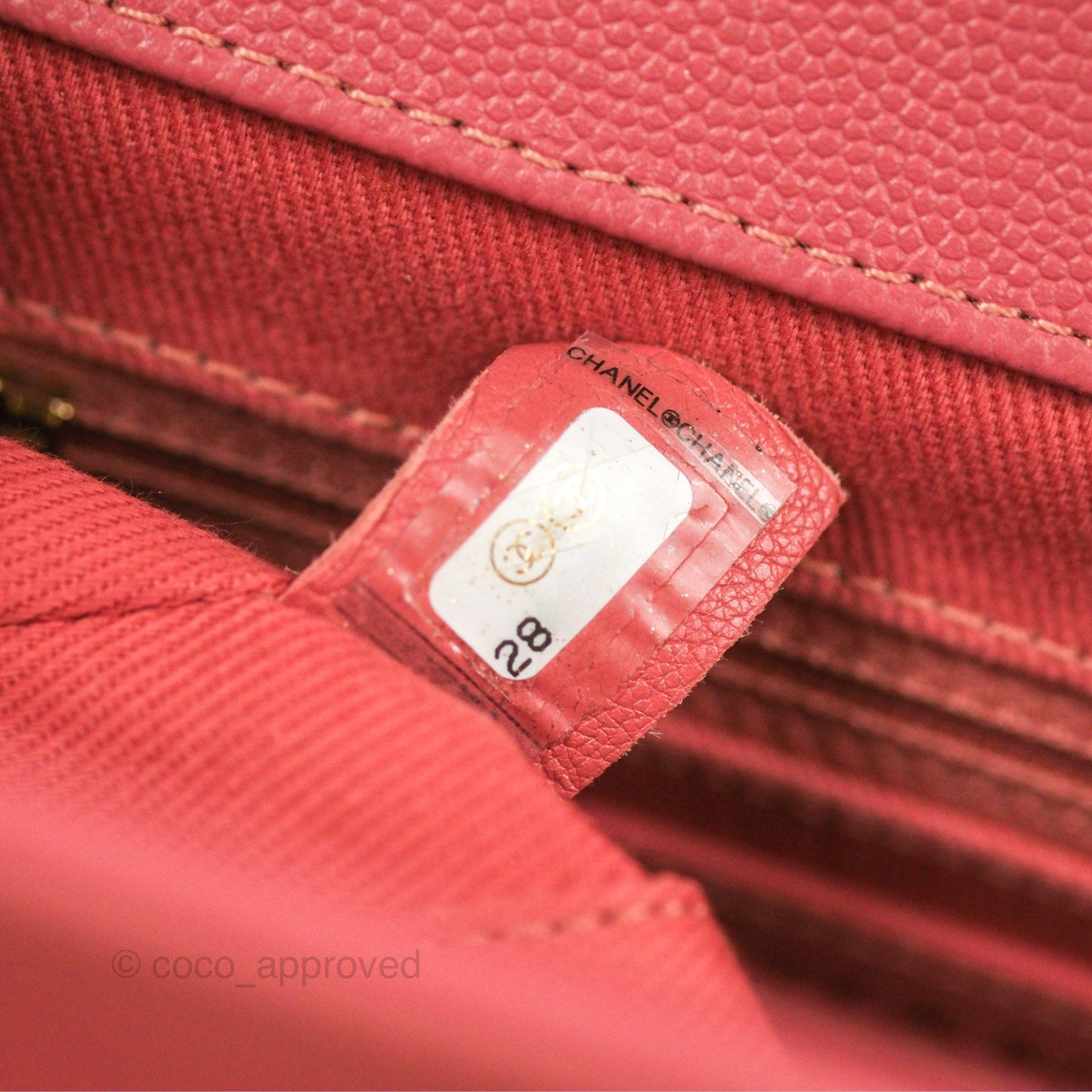 Chanel Quilted Medium Business Affinity Flap Pink Caviar Gold Hardware