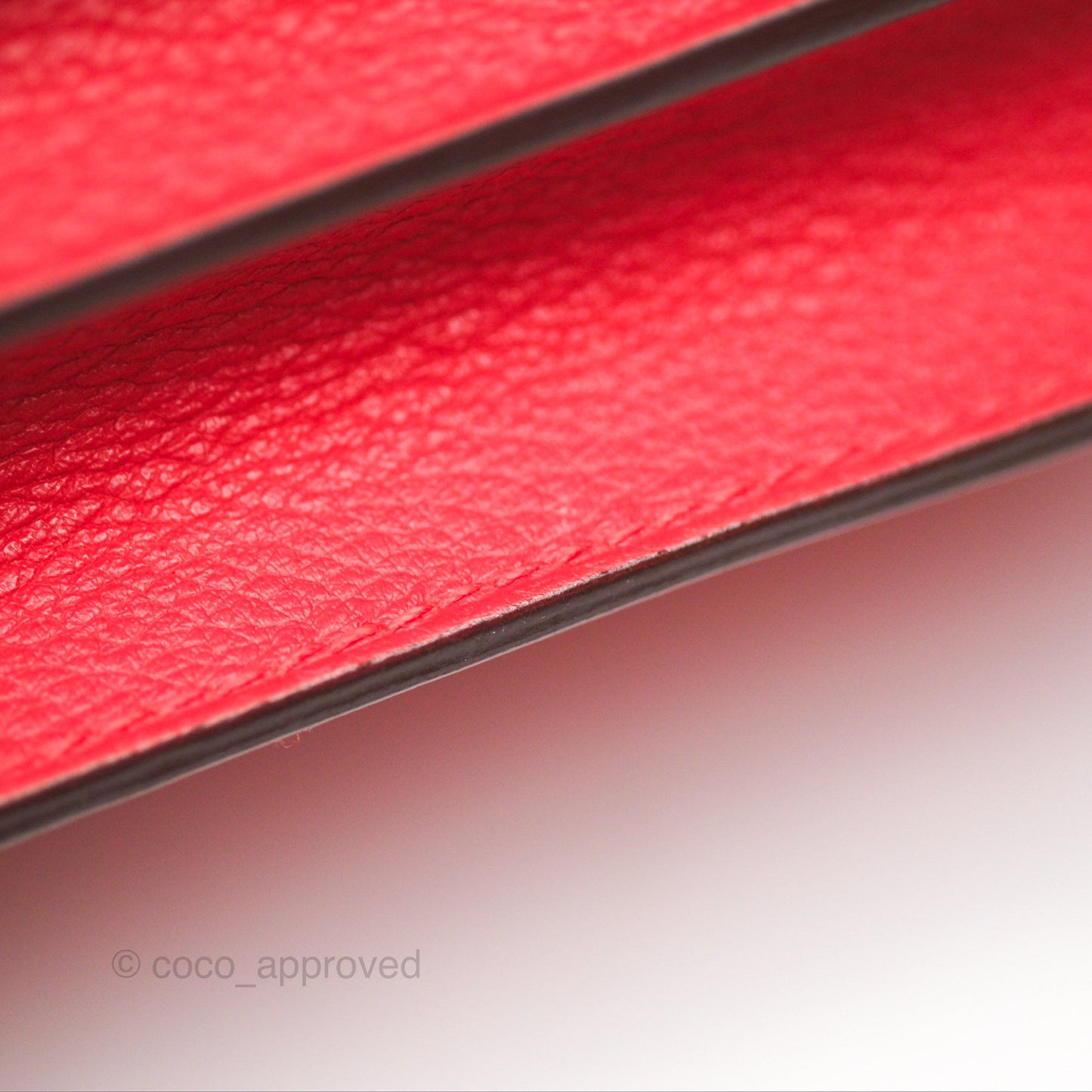 Hermès Roulis Mini 18 Rouge De Coeur Evercolor Permabrass Hardware
